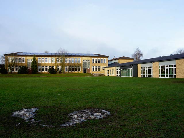 Schulhof der Eider-Nordsee-Schule