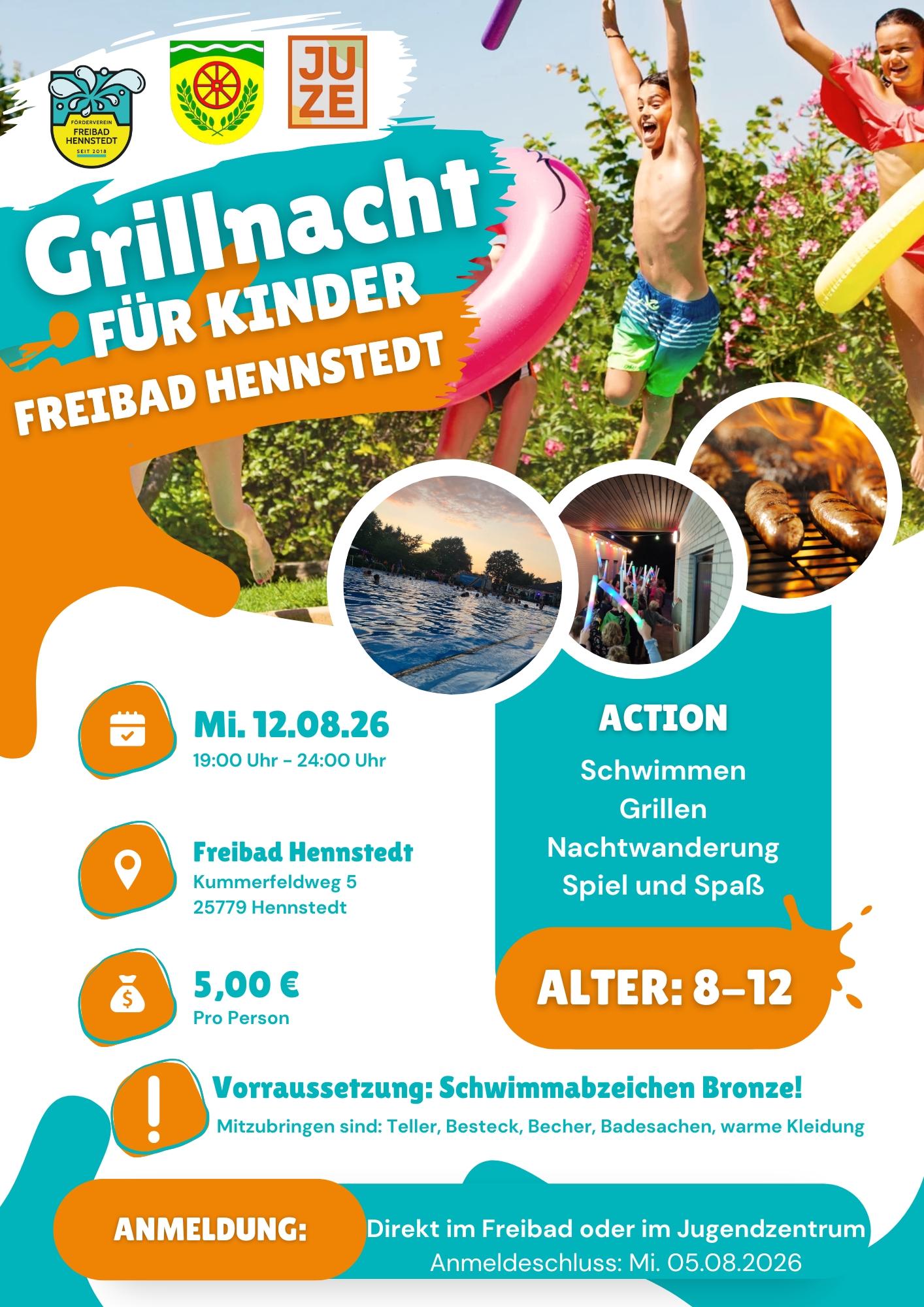 Grillnacht für Kinder